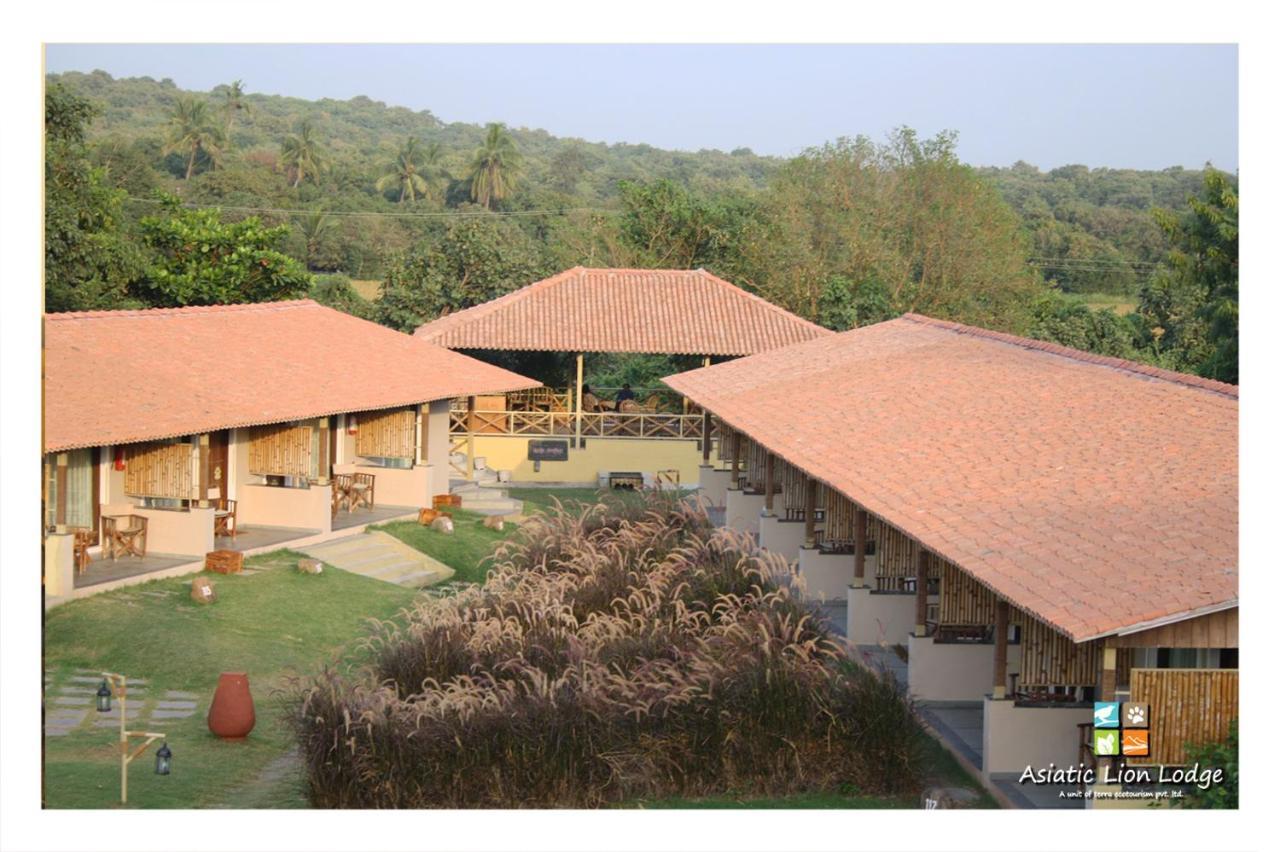 Asiatic Lion Lodge Sasan Gir Esterno foto